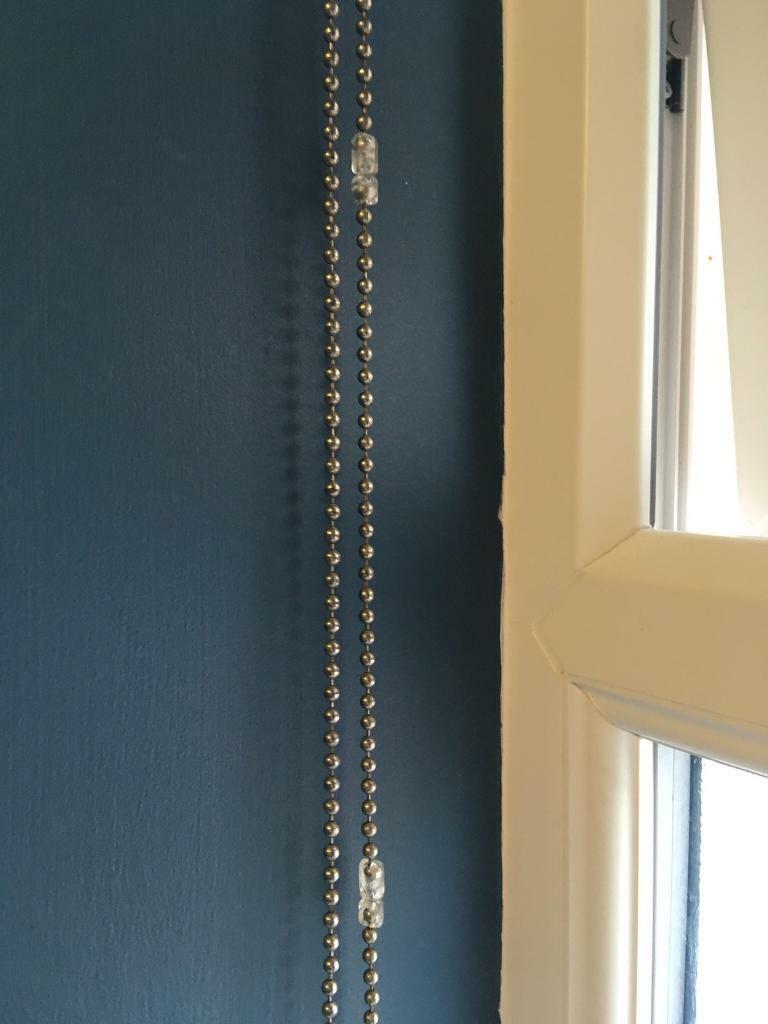 Quality gold & cranberry red damask material blackout roller blind