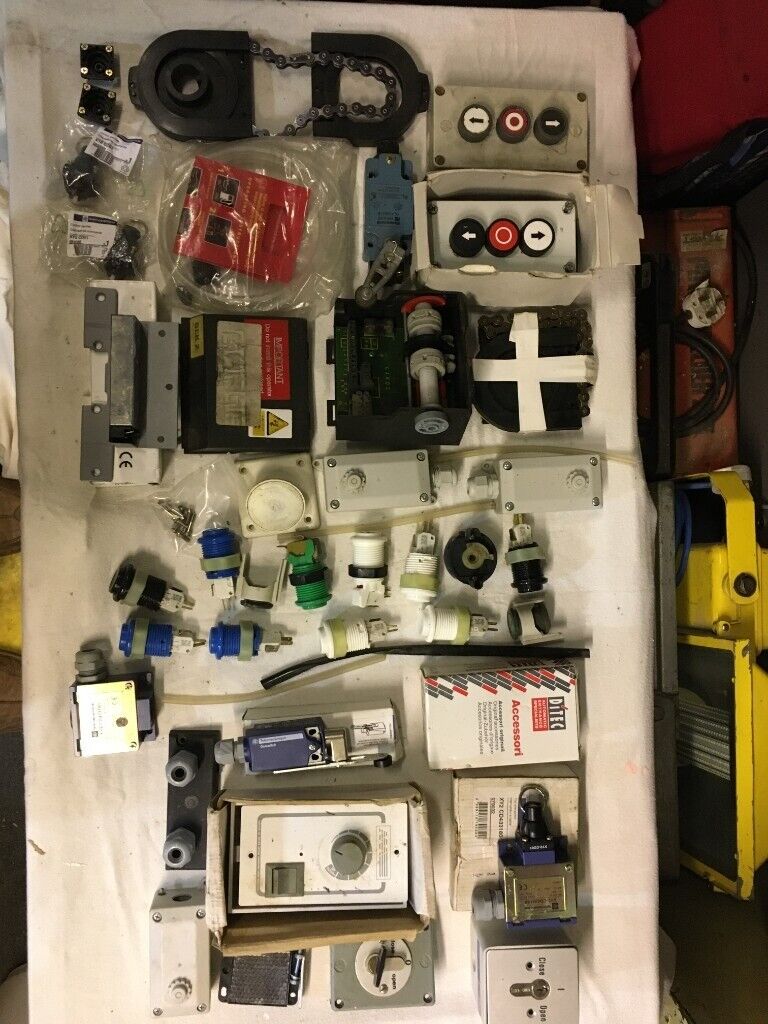 image for Various door controls and accessories (NEW and USED)