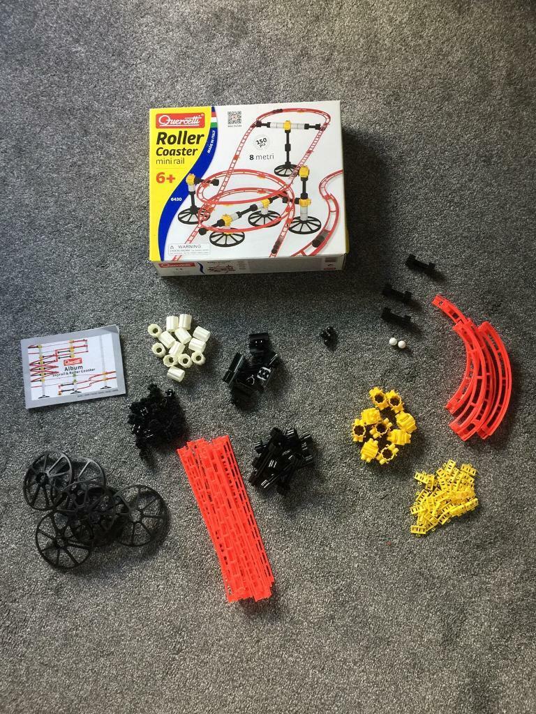 Quercetti roller coaster mini set like new birthday gift idea