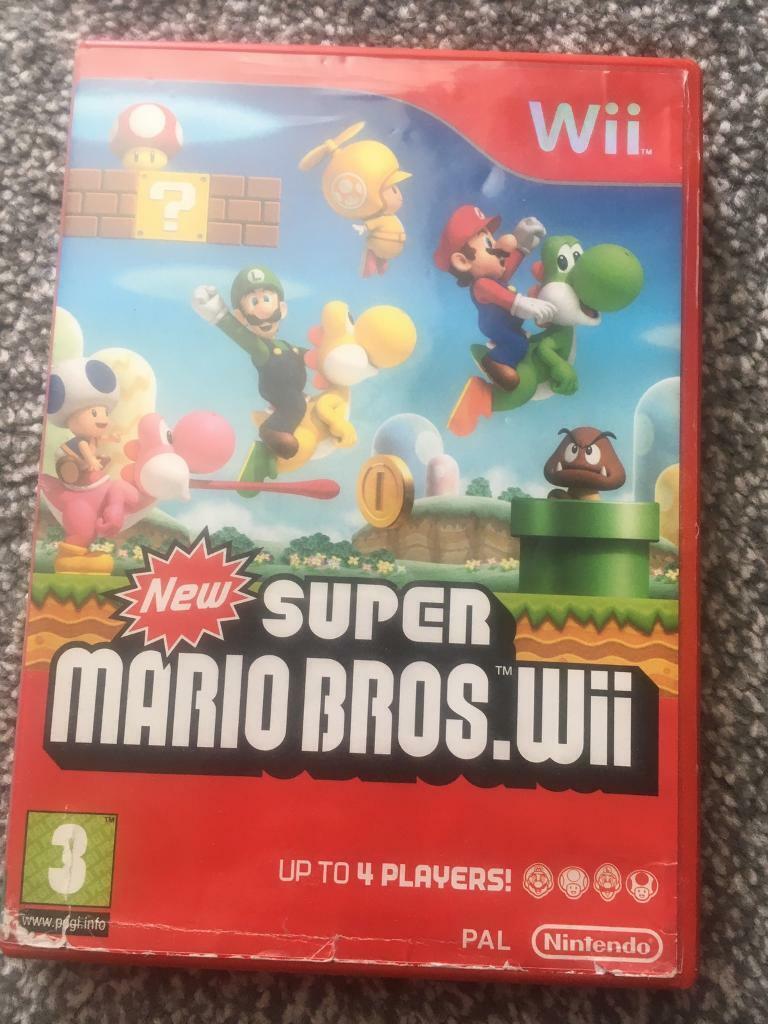 Super Mario Bros Game Wii