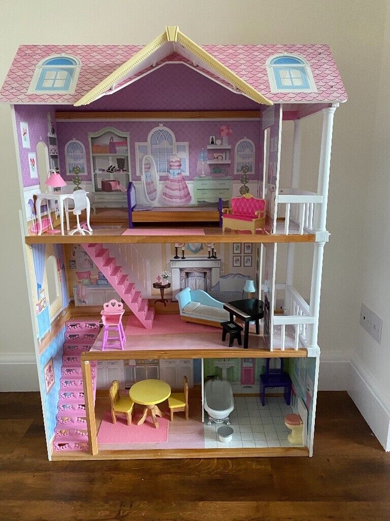 Large dolls house - good condition 