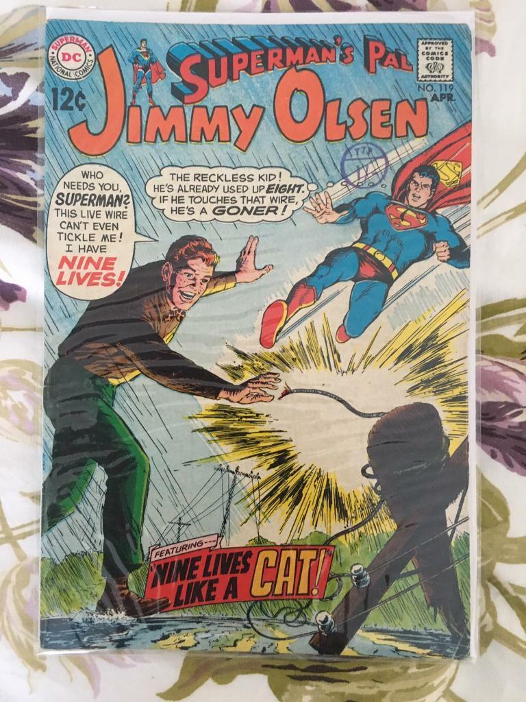 Superman’s Pal Jimmy Olsen 1969 #119 DC Comic 