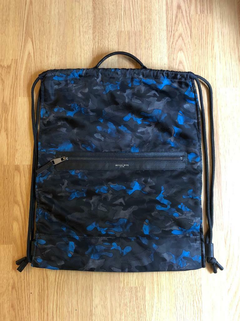 image for Michael Kors Kent Camouflage Nylon Drawstring B