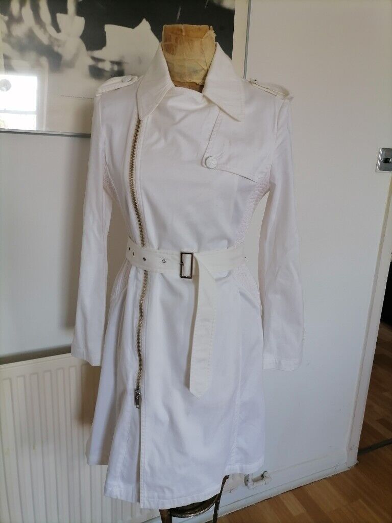 Rare Vintage 90's Designer KARL LAGERFELD Long Sleeve Utilty Dress. Ex Cond. Size : EU 40.
