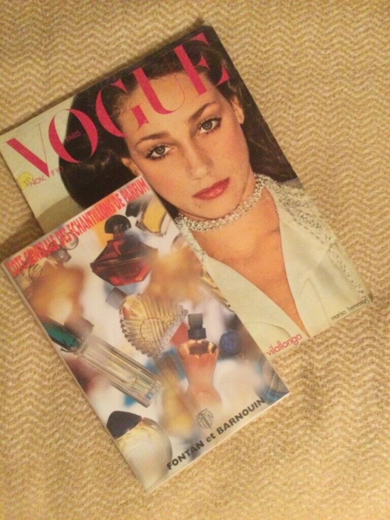 image for French Vogue 1973. Also Perfumes Book 1998 in French