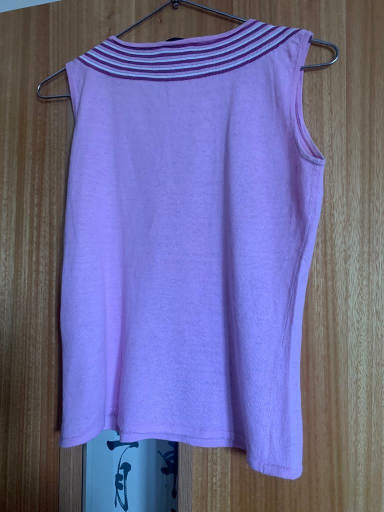 ALEX AND CO STRIPED TOP - SIZE 8 - NEW