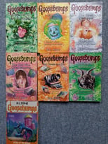  7 Goosebumps Books by R.L. Stine