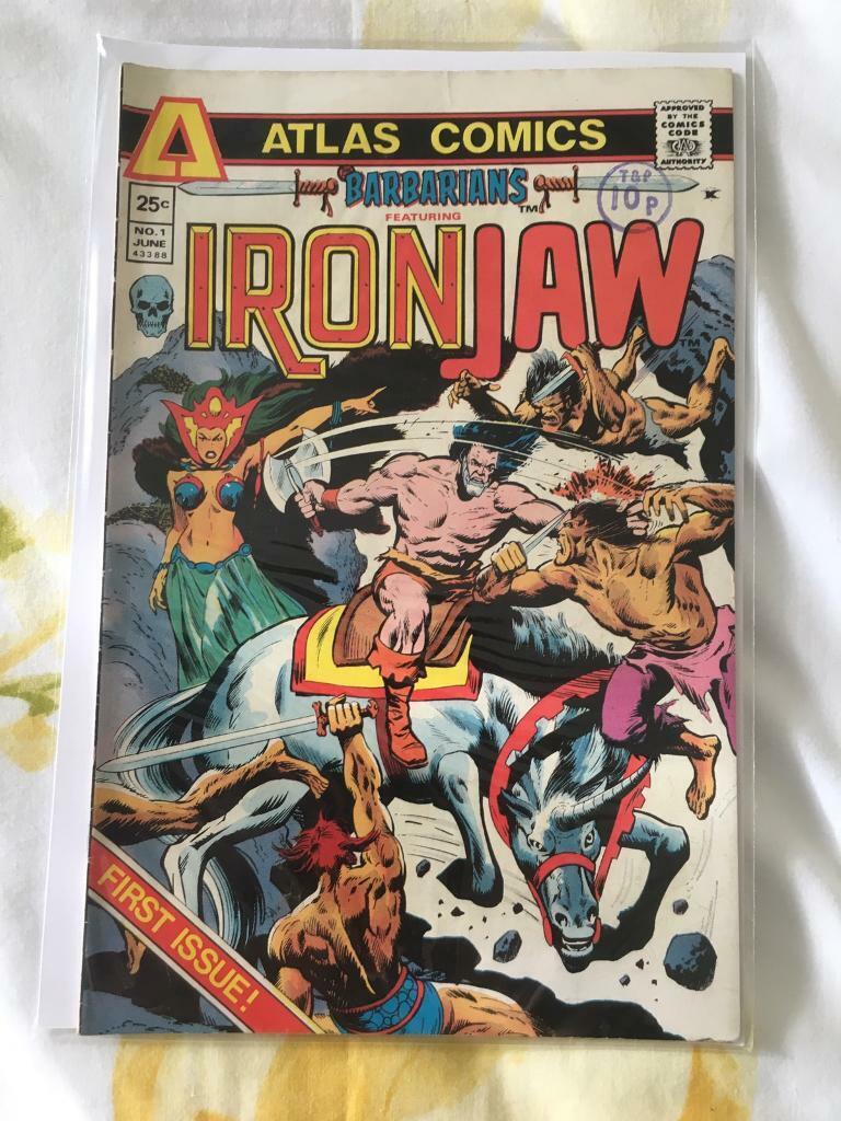Barbarians #1 1975 Atlas Comics original 