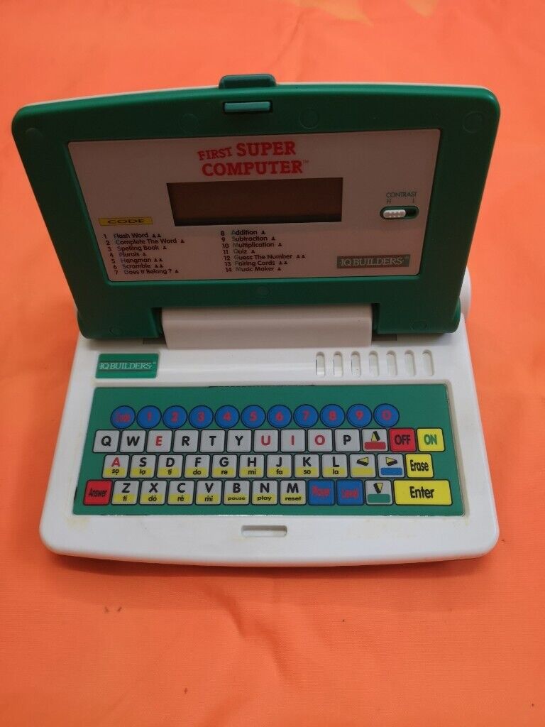 image for First Super Computer Laptop Educational IQ Builder. 
