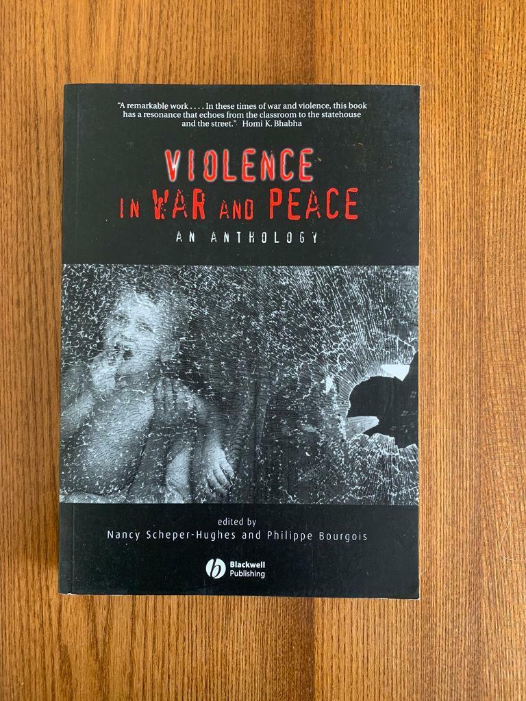 image for VIOLENCE IN WAR AND PEACE , An Anthology 