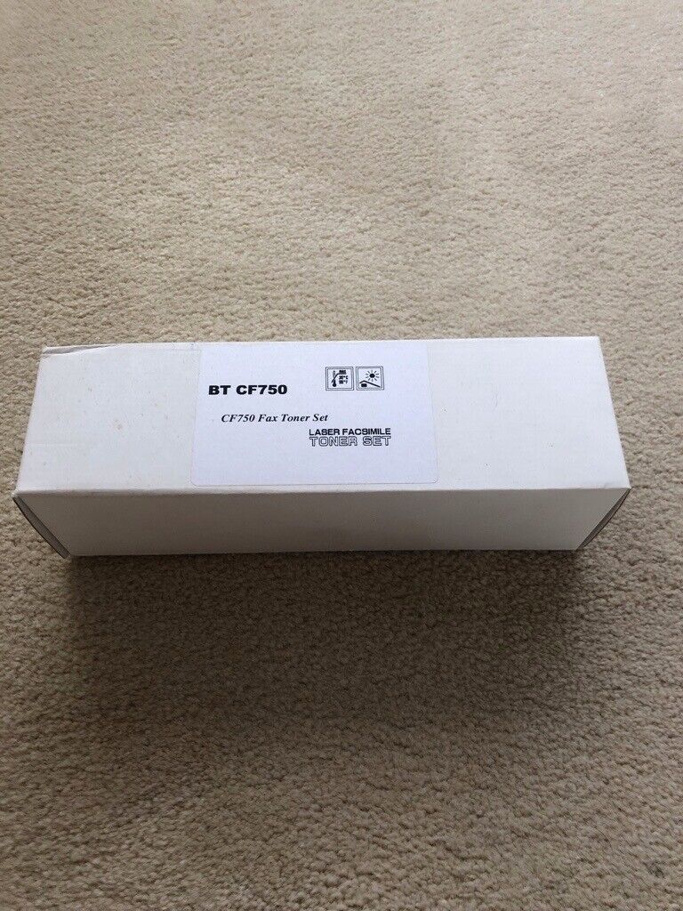 image for Fax toner set BT CF750 sealed and new