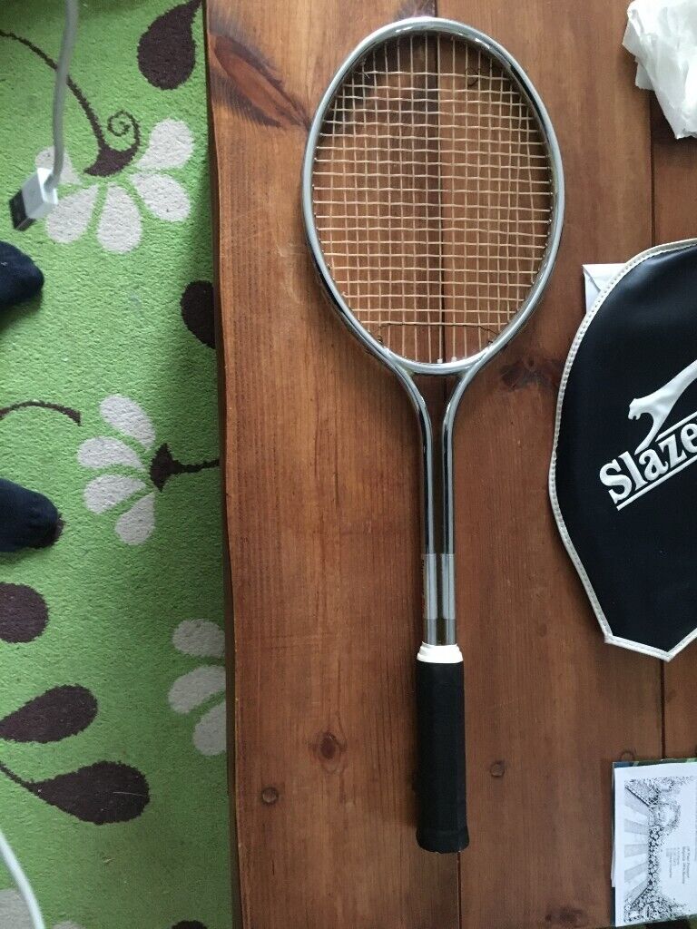 image for Tennis Racquet - Vintage Slazenger Plus Aluminium - New