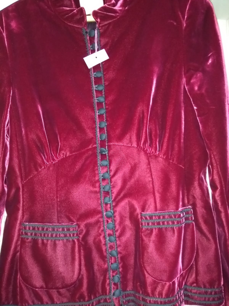 image for Ladies Designer Velvet Jacket 