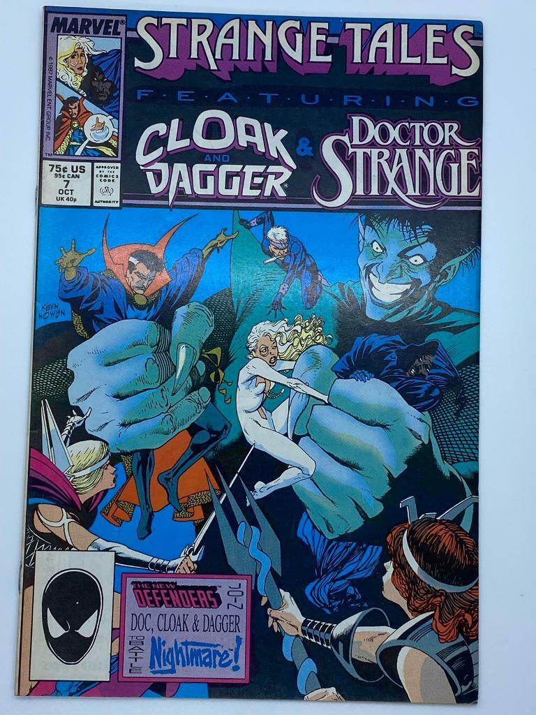Strange Tales Comic Book Vol 2 #7 October 1987 - Featuring Clock & Dagger & Doctor Strange - N.M.C