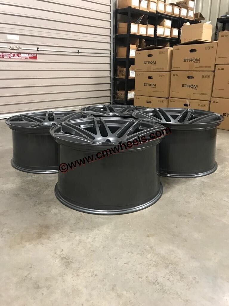 22″ Inch STROM STR3 BMW X5 X6 X7 Wheels 5x120 74.1 E70 E71 F15 F16 E53