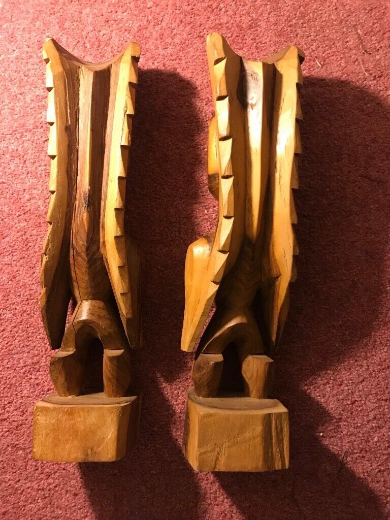 FIJIAN WOODEN IDOLS  