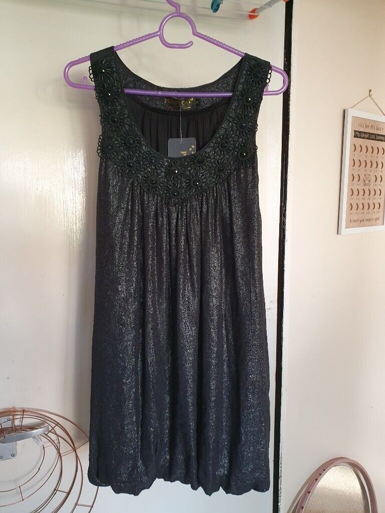 image for Pussycat bubble hem top, size M, BNWT