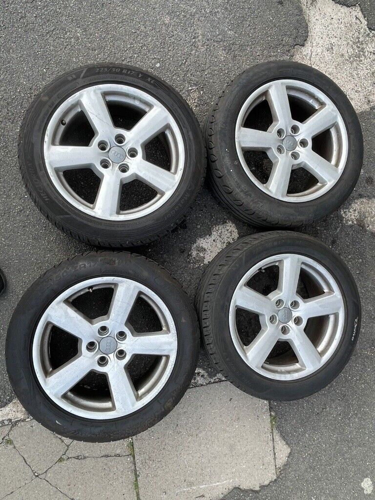 image for Audi / Volkswagen 5x112 s line alloy wheels 17” with excellent Matching tyres