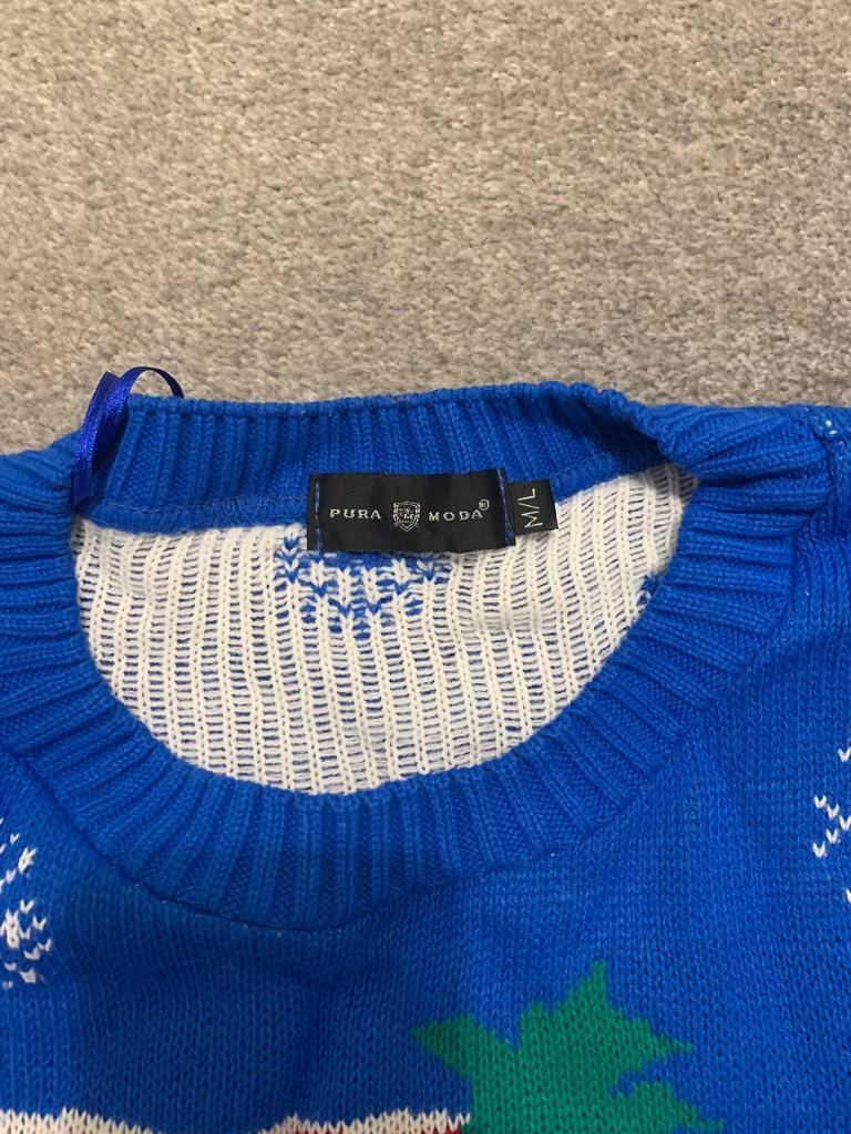 Ladies Christmas Jumper Medium/Large
