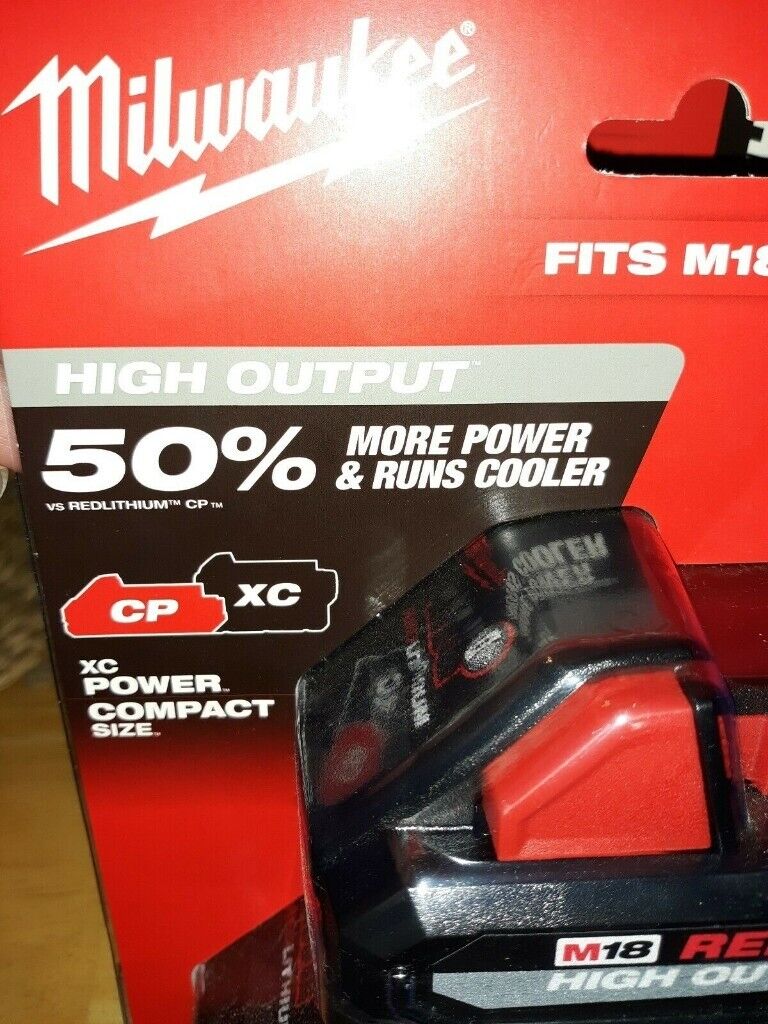 Milwaukee Battery  48-11-1835 M18 Red lithium 18V 3.0Ah High Output 2022