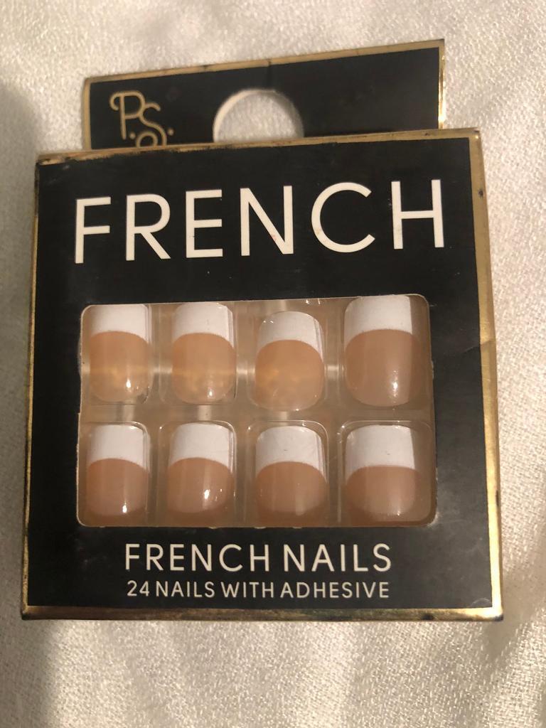 French Nails with Adhesive(new)