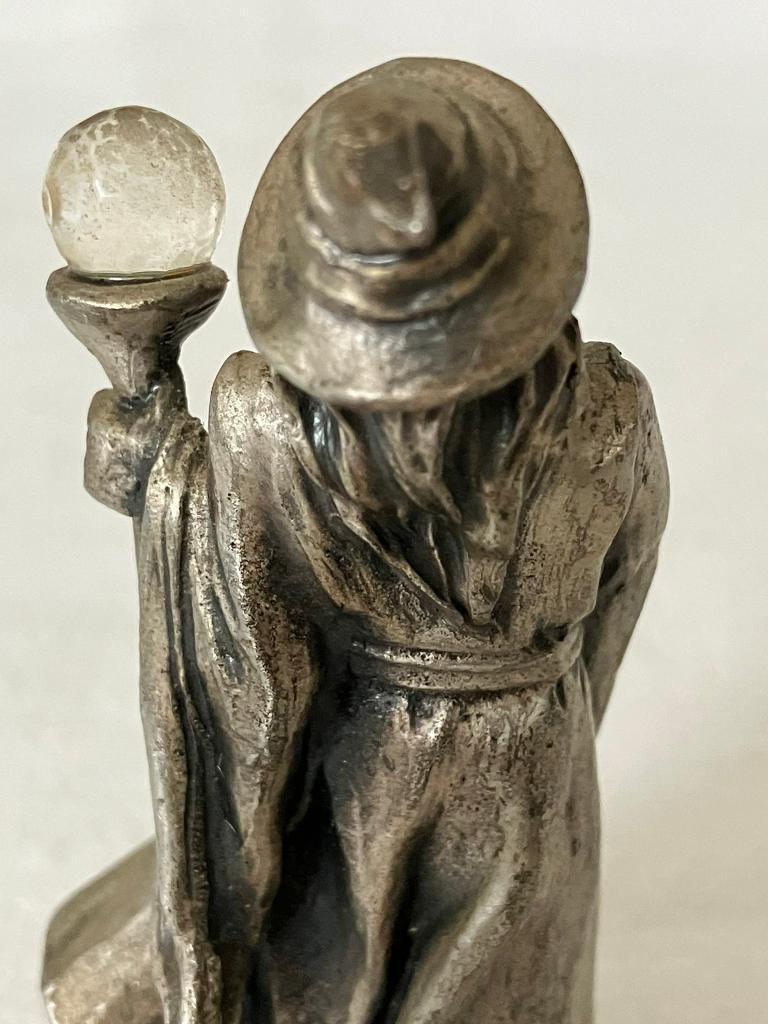 Tudor Mint Myth and Magic Pewter Sculpture THE KEEPER EX04 2002 Collectable Wizard
