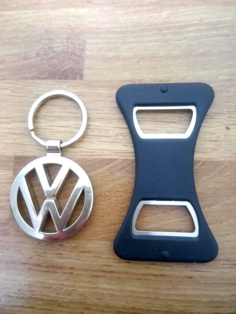 Genuine Volkswagen (VW) Keyring and Bottle Opener 