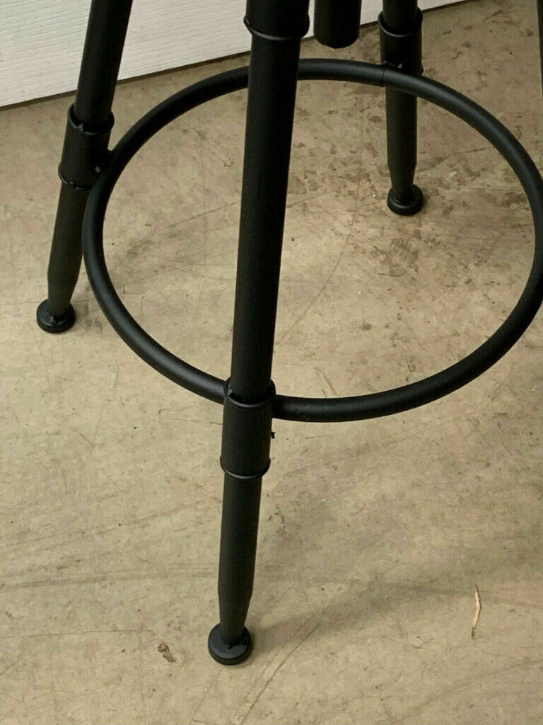 OAK SEATED BEAUTIFUL STYLISH DESIGNER METAL BAR STOOL MODERN STYLE CHAIR STOOL