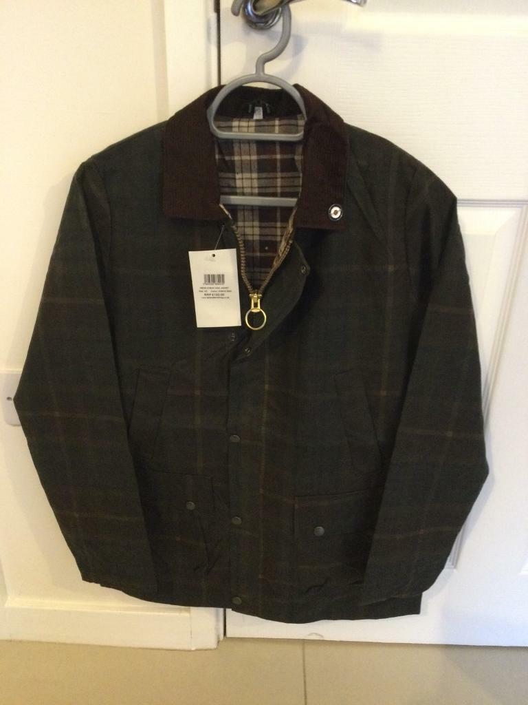 100% Genuine LAMBRETTA Check Wax Jacket x/s RRP £120