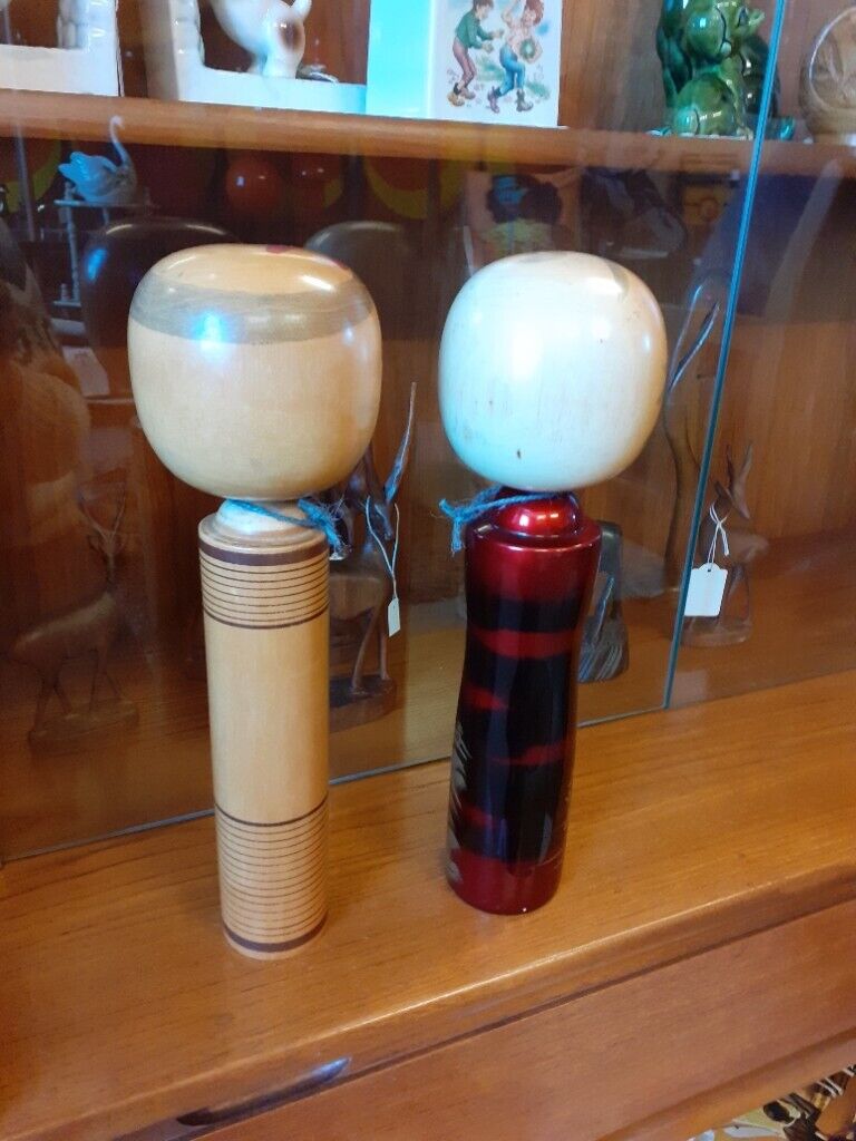 Vintage Kokeshi dolls. These are sold separately at £28 each. 