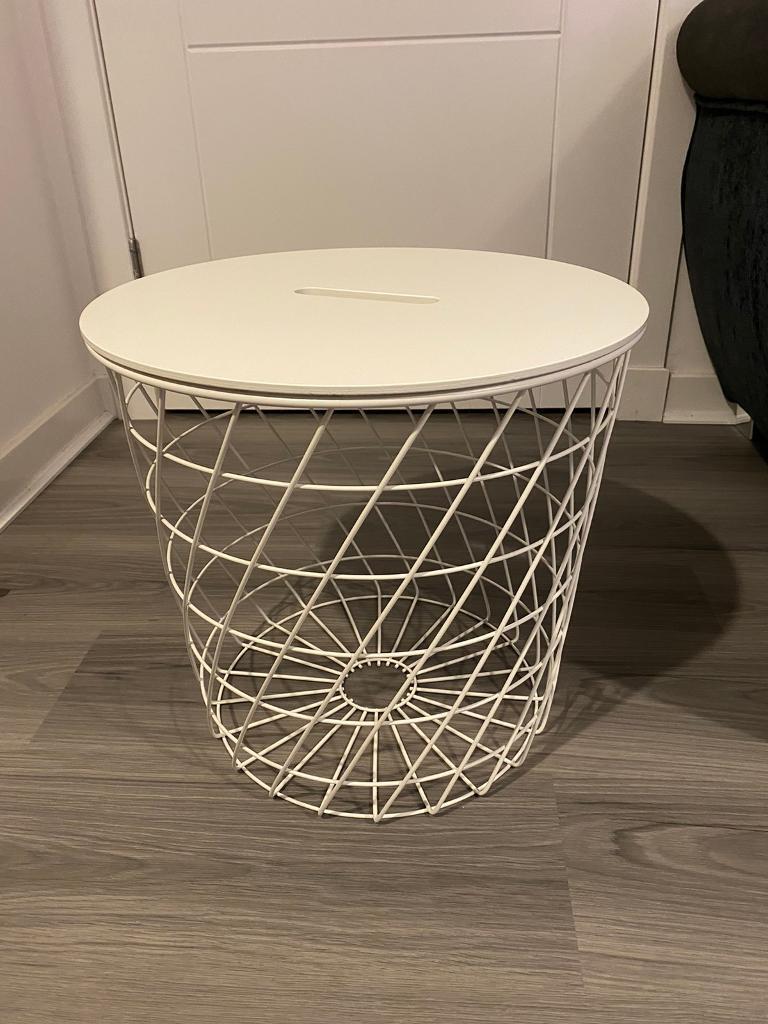 image for Ikea White storage table