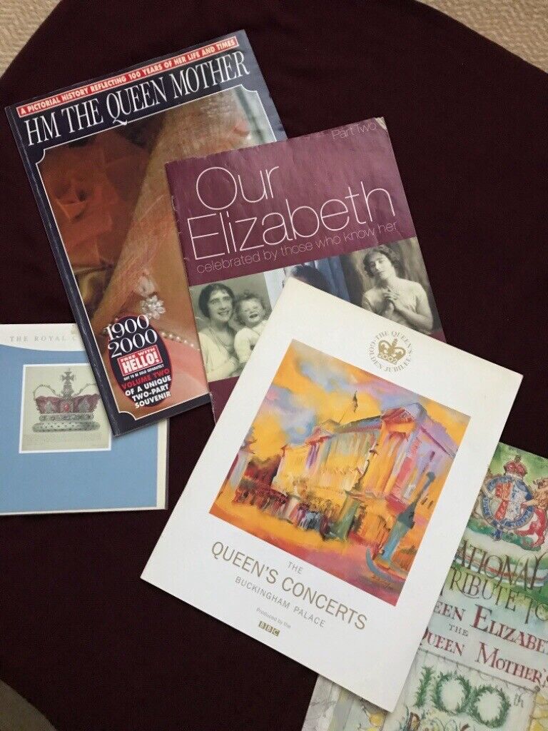 Royal Memorabilia- Queen Elizabeth the Queen Mother ( magazines, etc )