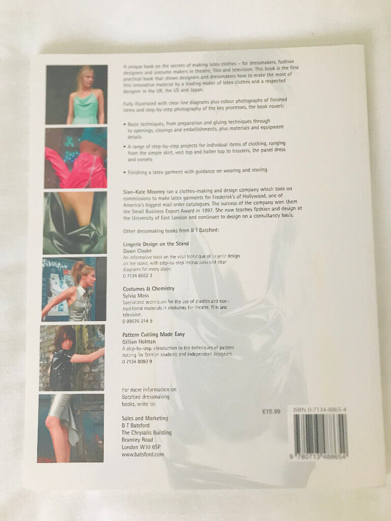 Making Latex Clothes by Sian-Kate Mooney - Paperback Book