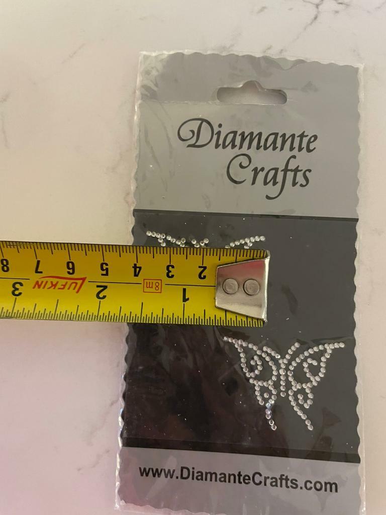 Face Vajazzel Gems Body Jewel Tattoo Self Adhesive Festival Make Up - Butterfly