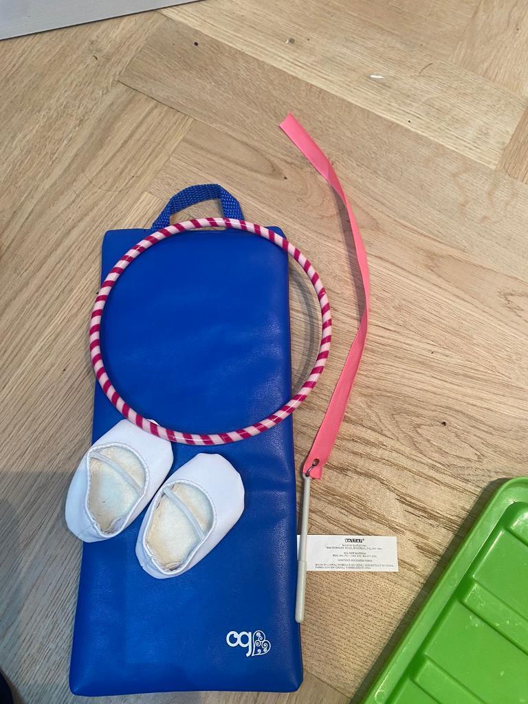 image for Our Generation gymnastic set and accessories 