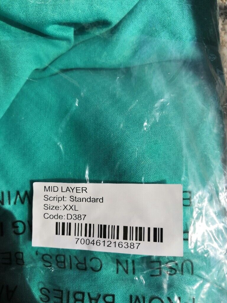 New XXL Deliveroo Mid Layer Hoodie