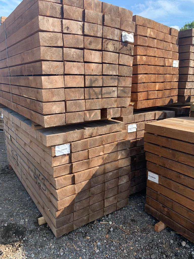 2.4m sleepers timber