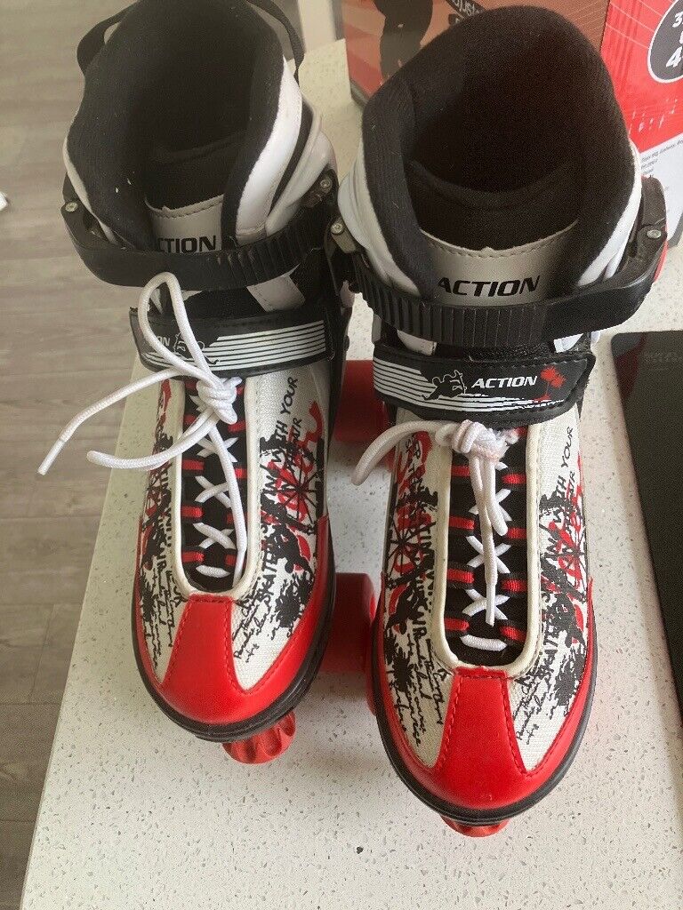 Roller boots in box