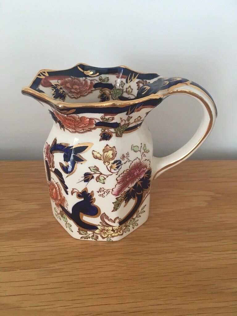  Some Rare Items - 14 Masons Ironstone Pieces - Blue Mandalay