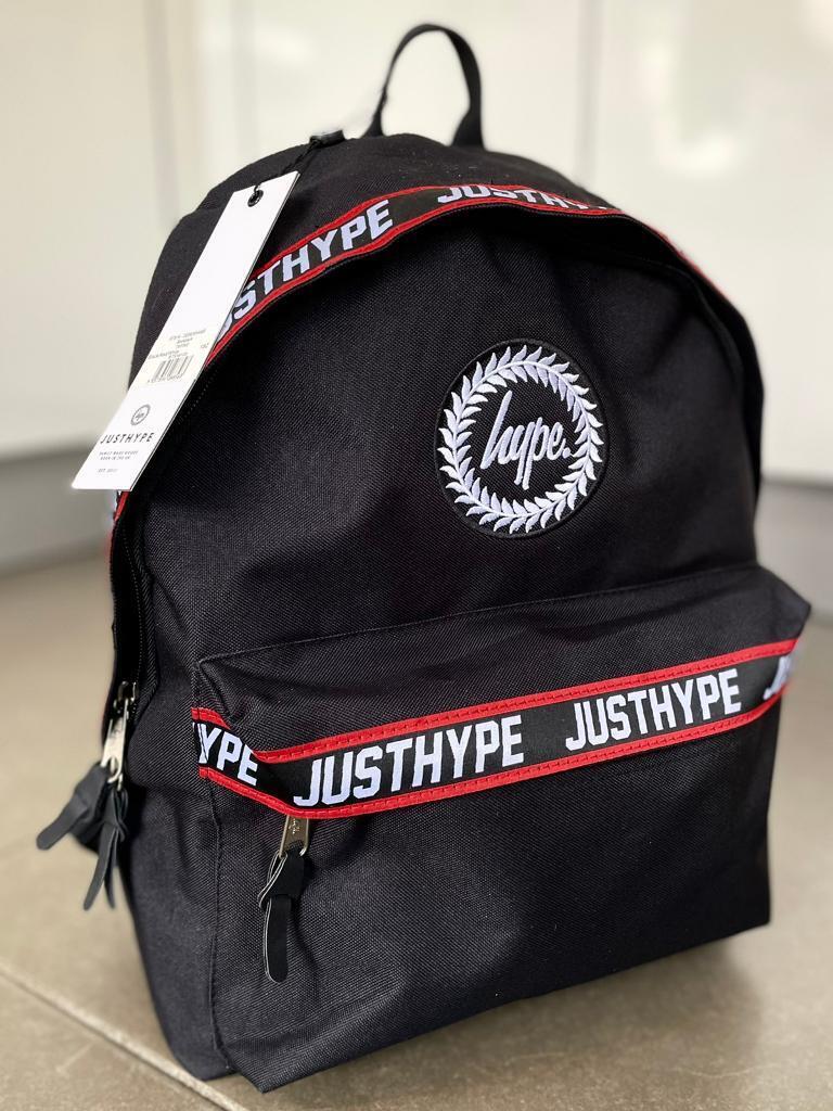 image for New Black Hype Taping Rucksack Backpack
