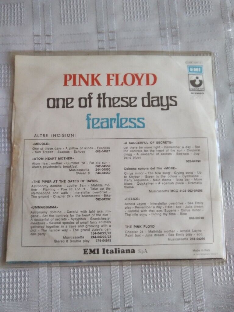 7 inch pink floyd vinyl 