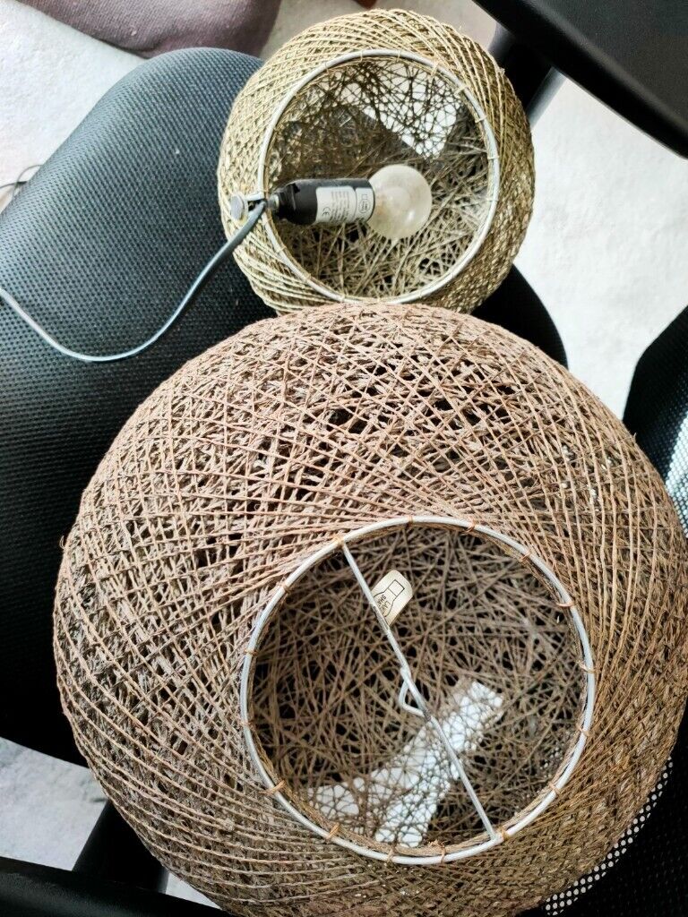 ceiling light and table light shade set