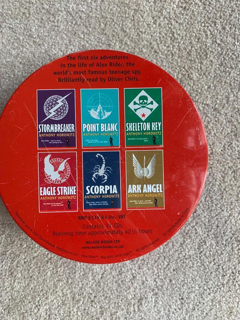 Anthony Horowitz Alex Ryder The Six Nations audio cds