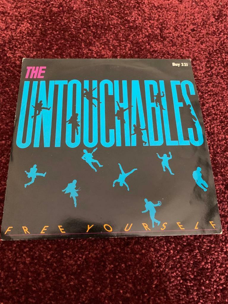 image for The Untouchables- Free Yourself 7” single Vinyl Record Mod Revival