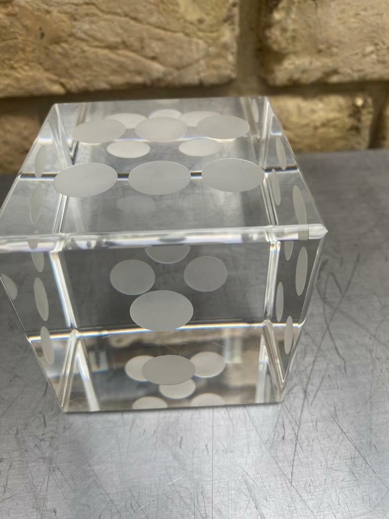 Glass paperweight