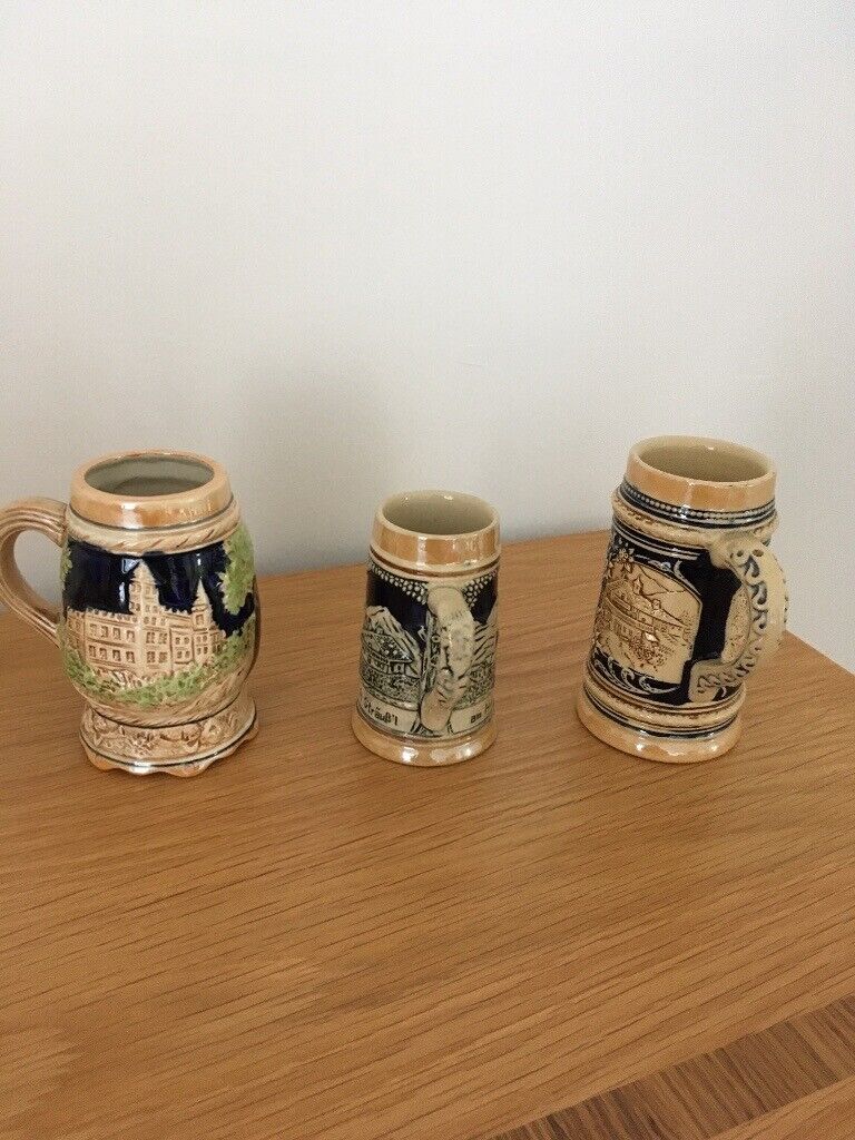 5 German & German Style Beer Steins