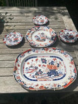 Vintage Amherst Japan plates