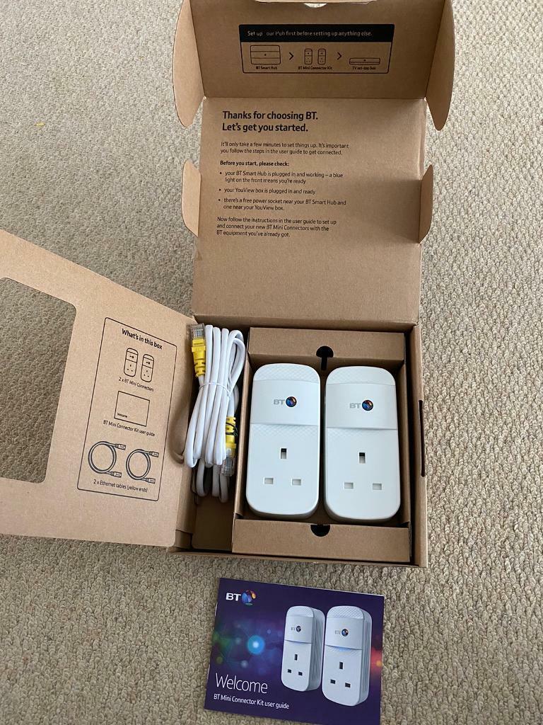 BT mini connector kit power line adapters