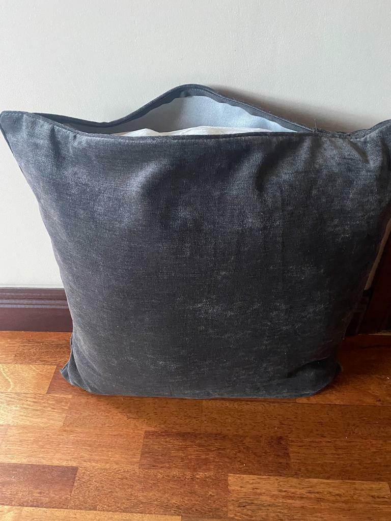 Large NEXT Charcoal Cushion - NEW 