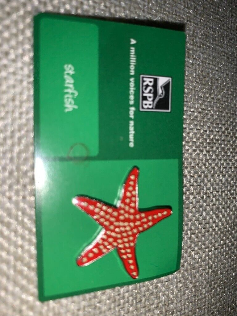 image for RSPB Starfish Charity Pin IP1